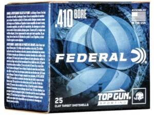 Federal Top Gun Sporting Ammunition 410 Bore 2-1/2" 1/2 oz 1000 rounds