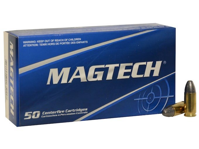 Magtech Ammunition 9mm Luger 124 Grain Lead Round Nose 1000 round