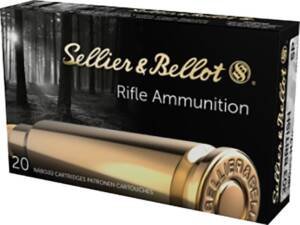 Sellier & Bellot Ammunition 303 British 180 Grain Jacketed Soft Point 500 rounds