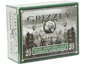 Grizzly Ammunition 9mm Luger 90 Grain Xtreme Copper Hollow Point Lead Free 500 round
