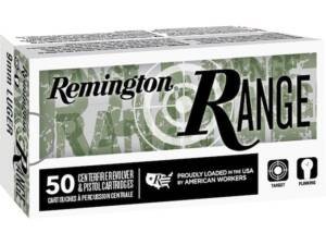 Remington Range Ammunition 9mm Luger 124 Grain Full Metal Jacket