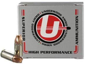 Underwood Xtreme Defender Ammunition 9mm Luger +P 90 Grain Lehigh Xtreme Defense Lead-Free 500 round