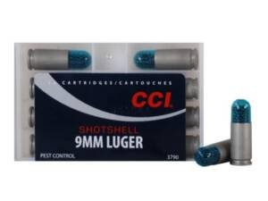 CCI Shotshell Ammunition 9mm Luger 53 Grains #12 Shot 500 round