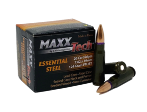 MaxxTech Essential Steel 7.62x39mm Ammunition