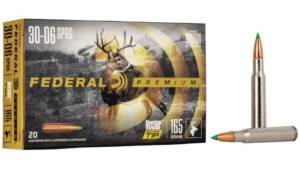 Federal Premium VITAL-SHOK .30-06 Springfield 165 grain Nosler Ballistic Tip Centerfire Rifle Ammunition P3006Q Caliber: .30-06 Springfield, Number of Rounds: 500