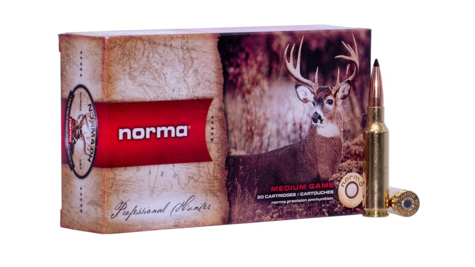 Norma Norma Ammunition 6.5mm Creedmoor 130 Grain Swift Scirocco II Brass Cased Centerfire Rifle Ammunition 500 ROUNDS