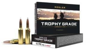 Nosler 6.5 PRC AccuBond 140 grain Brass Cased Rifle Ammunition 61014 Caliber: 6.5mm PRC, Number of Rounds: 500