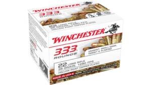 Winchester 333 .22 Long Rifle 36 grain Copper Plated Hollow Point Rimfire Ammunition 500 RDS