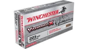 Winchester VARMINT X RIFLE .223 Remington 40 grain Rapid Expansion Polymer Tip Centerfire Rifle Ammunition  500 ROUNDS